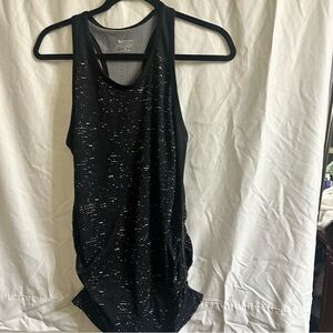Athleta Black Speckled Women's Tank Top